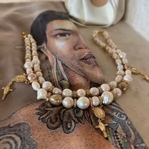 Accessories | Handmade Real Pearl Necklace With 14k Gold 